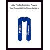 Custom Phi Beta Sigma Greek Lettered Graduation Sash Stole with Year(Royal Blue)