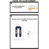 Custom Phi Delta Theta Greek Lettered Graduation Sash Stole with Year(Navy Blue)