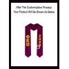 Custom Phi Kappa Theta Greek Lettered Graduation Sash Stole with Year(Maroon)