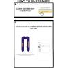 Custom Phi Sigma Pi Greek Lettered Graduation Sash Stole with Year(Purple)