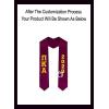 Custom Pi Kappa Alpha PIKE Greek Lettered Graduation Sash Stole with Year(Maroon)