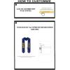 Custom Pi Kappa Phi PI PHI Greek Lettered Graduation Sash Stole with Year(Navy Blue)