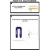 Custom Sigma Lambda Beta Greek Lettered Graduation Sash Stole with Year(Purple)