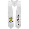 Greekgear ACACIA Super Crest – Shield Graduation Stole