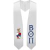 Greekgear Beta Theta Pi Super Crest – Shield Graduation Stole