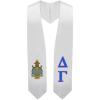 Greekgear Delta Gamma Super Crest – Shield Graduation Stole