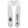 Greekgear Delta Tau Delta DTD Super Crest – Shield Graduation Stole