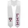 Greekgear Gamma Sigma Sigma Super Crest – Shield Graduation Stole