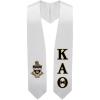 Greekgear Kappa Alpha Theta Super Crest – Shield Graduation Stole