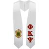 Greekgear Phi Kappa Psi Super Crest – Shield Graduation Stole