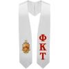 Greekgear Phi Kappa Tau Super Crest – Shield Graduation Stole