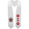 Greekgear Phi Sigma Phi Super Crest – Shield Graduation Stole