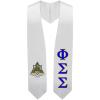 Greekgear Phi Sigma Sigma Super Crest – Shield Graduation Stole