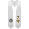 Greekgear Zeta Psi Super Crest – Shield Graduation Stole
