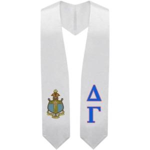 Greekgear Delta Gamma Super Crest – Shield Graduation Stole