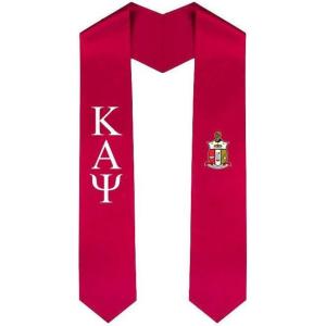 Greekgear Kappa Alpha Psi World Famous EZ Stole Red