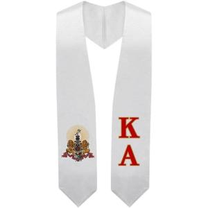 Greekgear Kappa Alpha Super Crest – Shield Graduation Stole