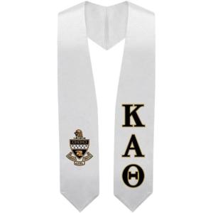 Greekgear Kappa Alpha Theta Super Crest – Shield Graduation Stole