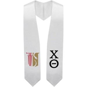 Greekgear Theta Chi Super Crest – Shield Graduation Stole