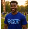 Phi Beta Sigma T-Shirt – Sigma Lettered T-Shirt(1. Royal Blue)