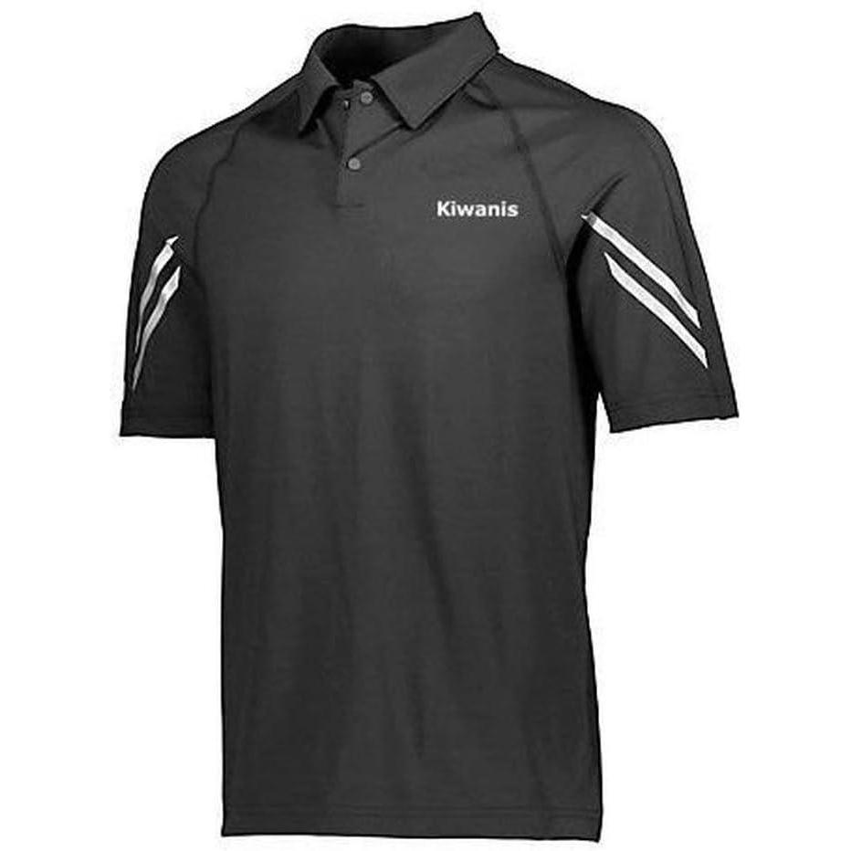 imageMens Kiwanis Flux PoloBlack