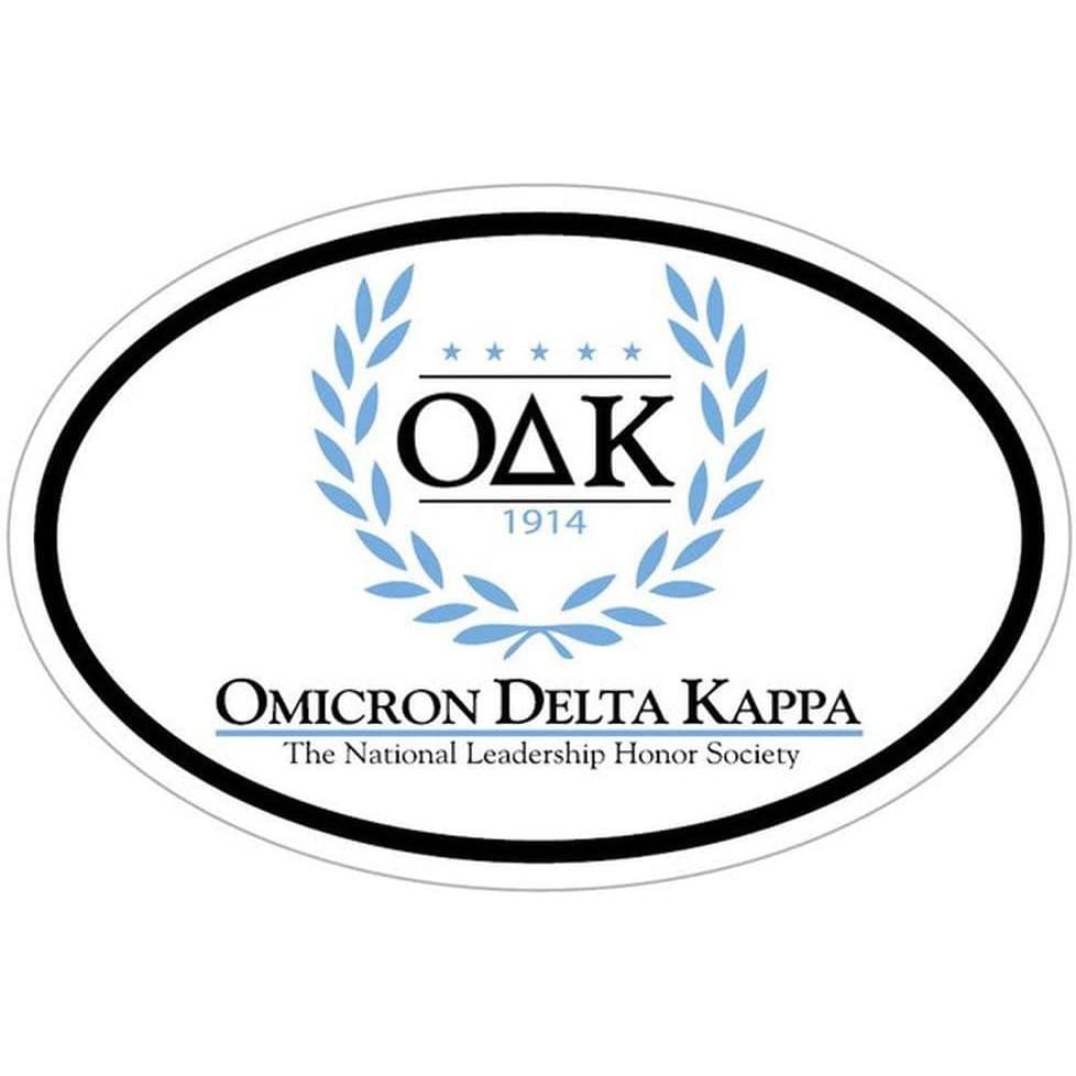 imageOmicron Delta Kappa Oval Decal