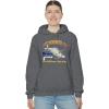 Get Hooked On Jesus – Christian Hoodie Sweatshirt(Dark Heather)