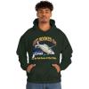 Get Hooked On Jesus – Christian Hoodie Sweatshirt(Forest Green)