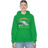Get Hooked On Jesus – Christian Hoodie Sweatshirt(Irish Green)