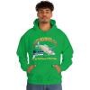 Get Hooked On Jesus – Christian Hoodie Sweatshirt(Irish Green)