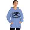 God’s Property – Christian Hoodie Sweatshirt(Carolina Blue)