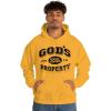 God’s Property – Christian Hoodie Sweatshirt(Gold)