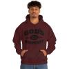 God’s Property – Christian Hoodie Sweatshirt(Maroon)