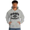 God’s Property – Christian Hoodie Sweatshirt(Sport Grey)