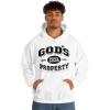 God’s Property – Christian Hoodie Sweatshirt(White)