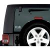 Omicron Delta Kappa Greek Letter Window Sticker Decal