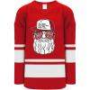 Santa Claus Two Front Teeth! Christmas Hockey Jersey