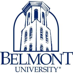 Belmont University Belltower Sticker