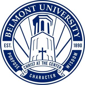 Belmont University Classic Sticker