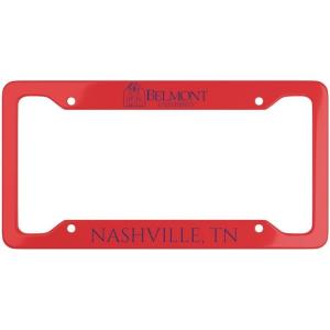 Belmont University License Plate Frames