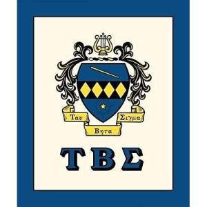 Greekgear Tau Beta Sigma Sherpa Lap Blanket