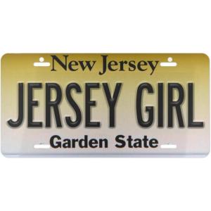 New Jersey – Jersey Girl License Cover