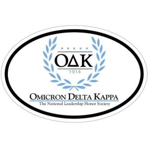 Omicron Delta Kappa Oval Decal