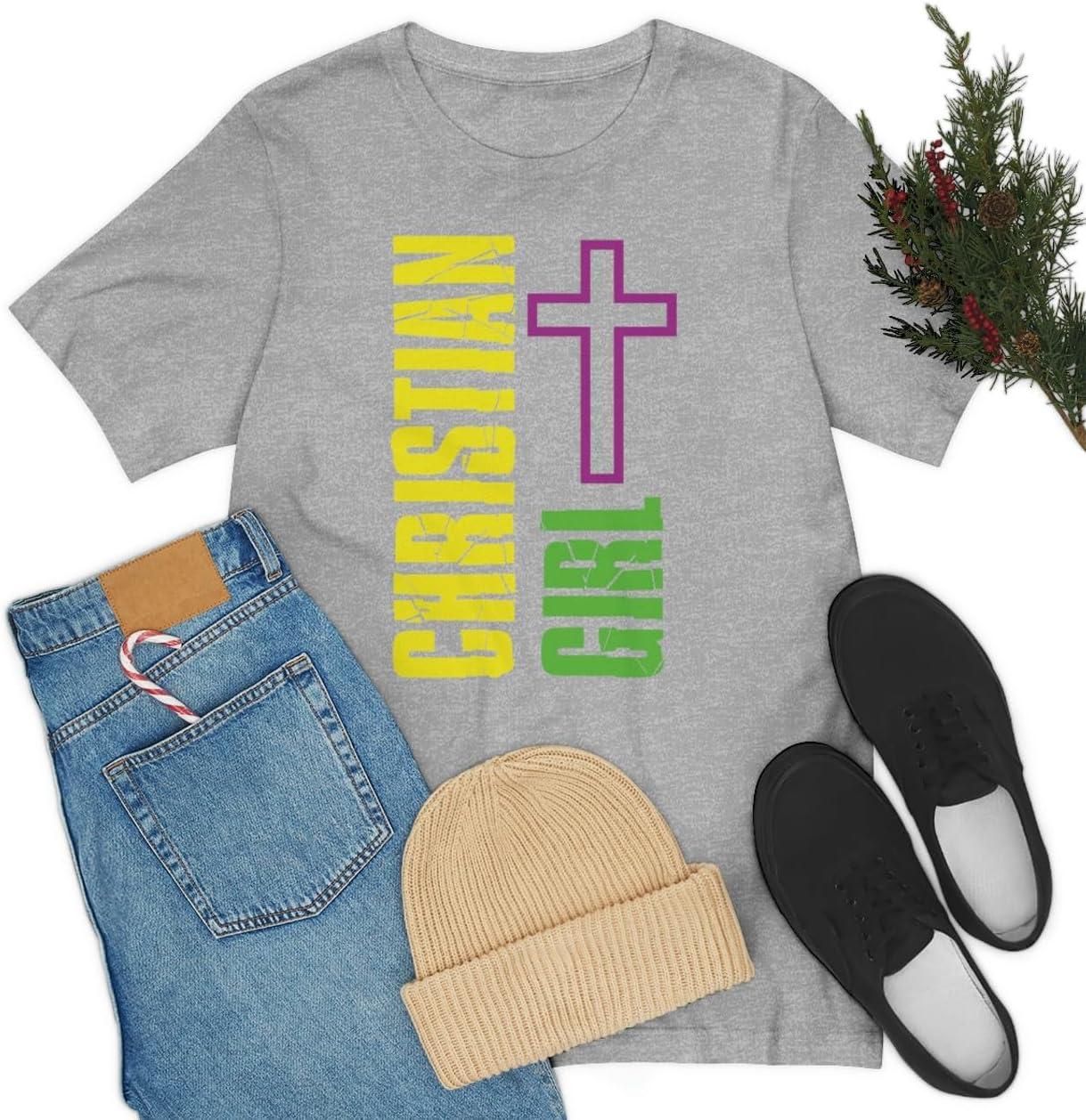 imageChristian Girl Unisex Jersey Short Sleeve TeeAthletic Heather