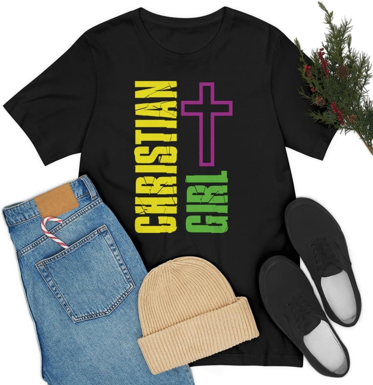 imageChristian Girl Unisex Jersey Short Sleeve TeeBlack