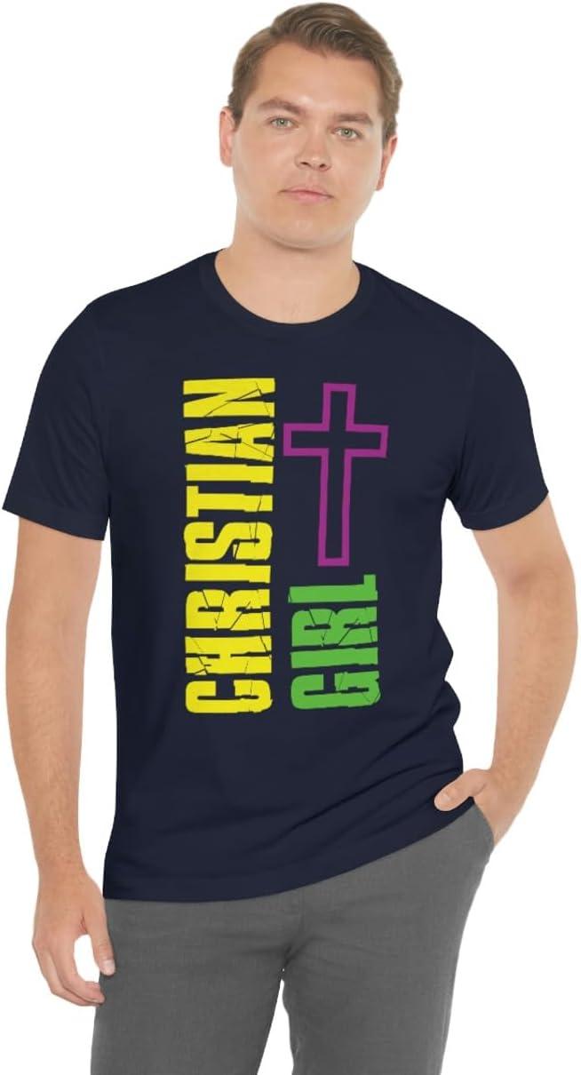 imageChristian Girl Unisex Jersey Short Sleeve TeeNavy