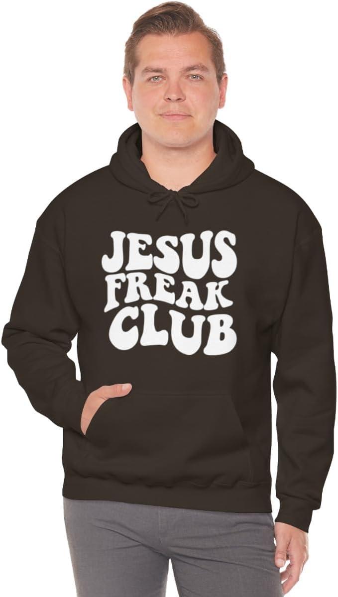 imageJesus Freak Christian Hoodie SweatshirtDark Chocolate