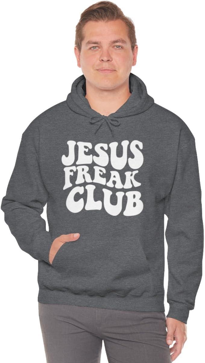 imageJesus Freak Christian Hoodie SweatshirtDark Heather