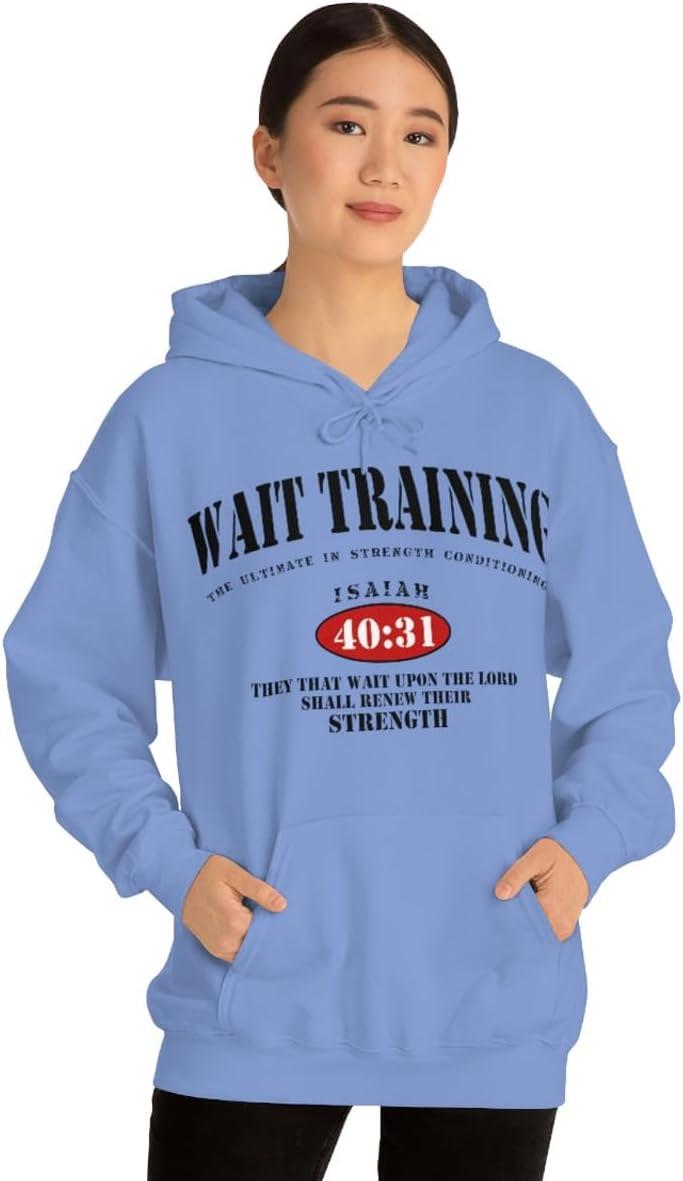 imageWait Training The Ultimate In Strength Training HoodieCarolina Blue