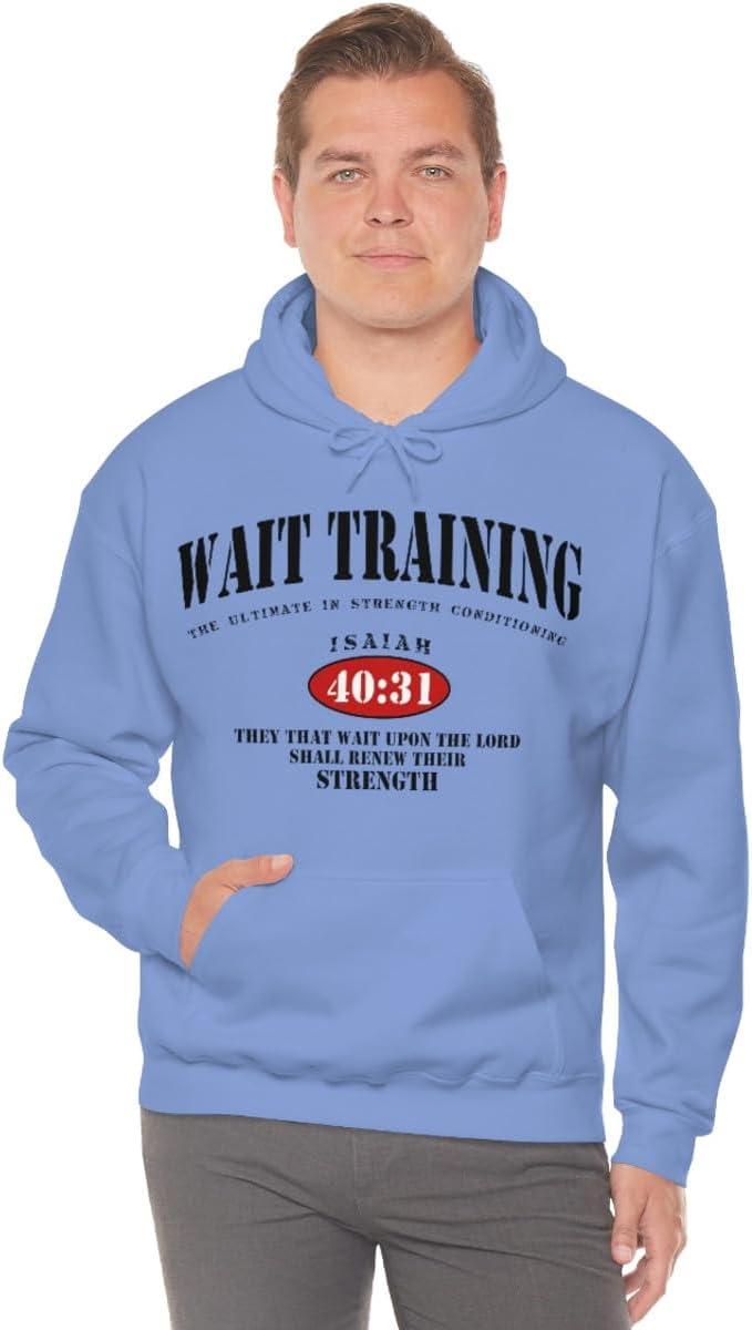 imageWait Training The Ultimate In Strength Training HoodieCarolina Blue